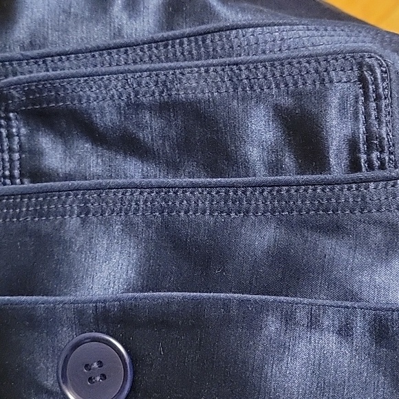 Calvin Klein Jacket 10-Buttoned Midnight Blue Women's Size 10 - Picture 13 of 16